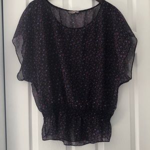 Floral Sheer Top